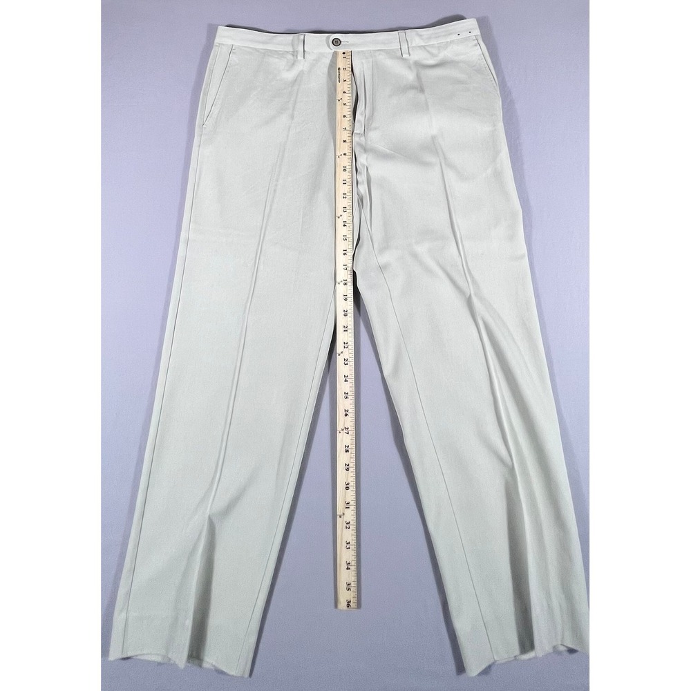 Tommy Bahama Men's Silk Cotton Boracay Flat Front Pants Khaki Beige 42x30 NWT - Picture 14 of 14